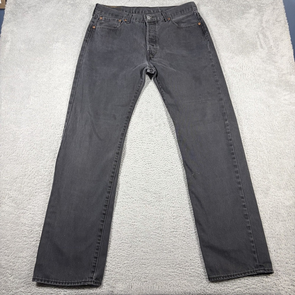 Levi's 501 Jeans Faded Original Fit Mens 34x34 Y2K 100% Cotton Button Fly